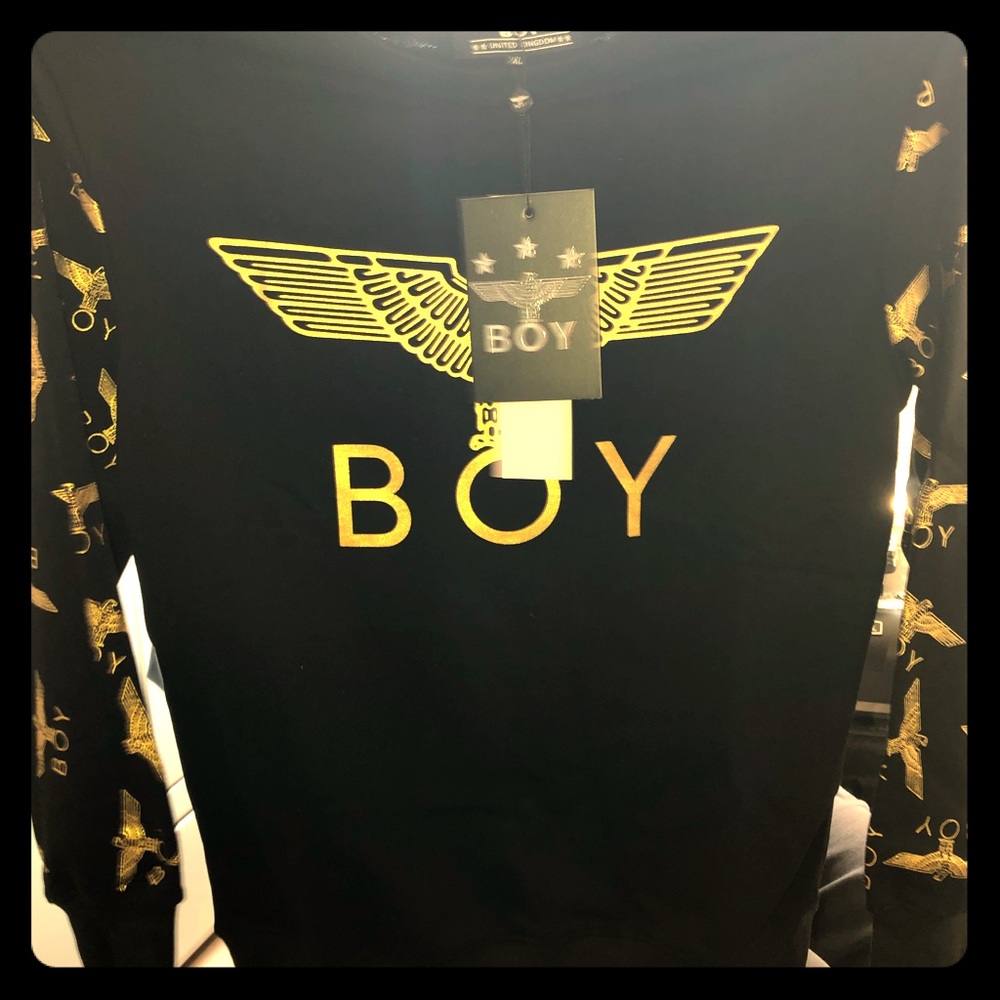 Lon don Authentic boy Sweatshirt crewneck
